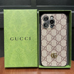 クラシックレザーGG iPhoneケース -LG240523