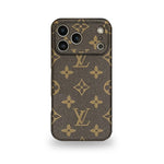 高級レザーiPhoneケースのアルファベット iPhone 17シリーズケース-CRK251154