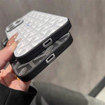 GD 白い革のiPhone ケース -SJK240807