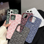 GD iPhone ケースピンクの革-YBK241523