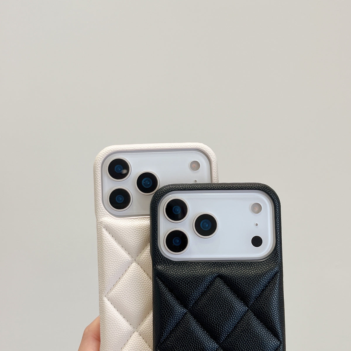 エレガントなCCブラック iPhoneケース-OKCC001