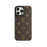 クラシックなMonogramイエロー柄 iPhoneケース-OKLV001