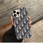 CDブルークラシックiPhoneケース-ファブリック-GDK240315