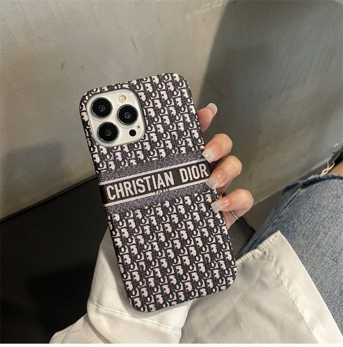 CD黒文字iPhoneケース -DKK241439