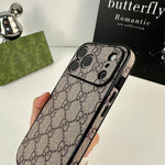 クラシックのMonogram iPhone ケース茶色 - OKLV0113