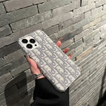 CDグレークラシックiPhoneケース-ファブリック-GDK240315