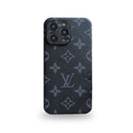 iPhoneケース-ブラックプリント- QB240304