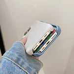 デニムiPhoneケースブルー NZ240528