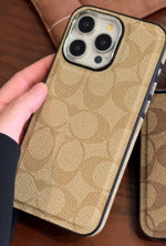 クラシックなCHブラウン iPhoneケース-OKCH001