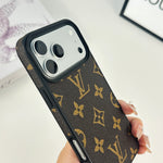 高級感のあるMonogramiPhoneケースiPhone 17シリーズ用 大印刷-OKLV014