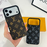 高級感のあるMonogramiPhoneケースiPhone 17シリーズ用 大印刷-OKLV014