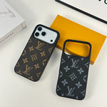 高級感のあるMonogramiPhoneケースiPhone 17シリーズ用 大印刷-OKLV014