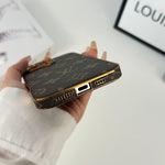 上質なMonogramiPhoneケース大きな印刷-OKLV015