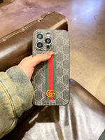 クラシックグッチのブラックiPhoneケース-JD240424