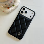 エレガントなCCブラック iPhoneケース-OKCC001