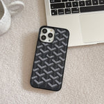 GD革のiPhone ケース黒(Magsafe)-CXK241423