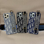 CD青いiPhoneケース ホルダー-SW231115