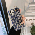 CD青いiPhoneケース ホルダー-SW231115