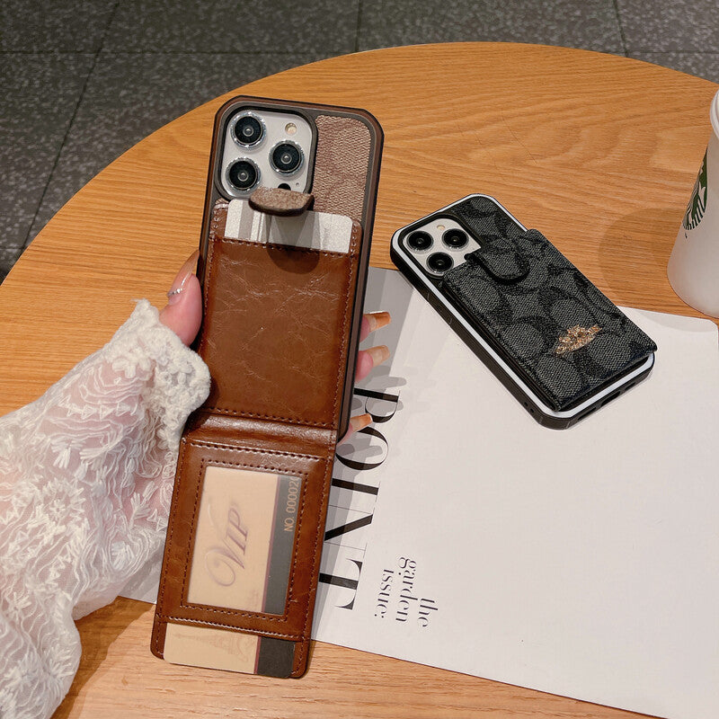 財布付きCH iPhoneケース -LBK241416