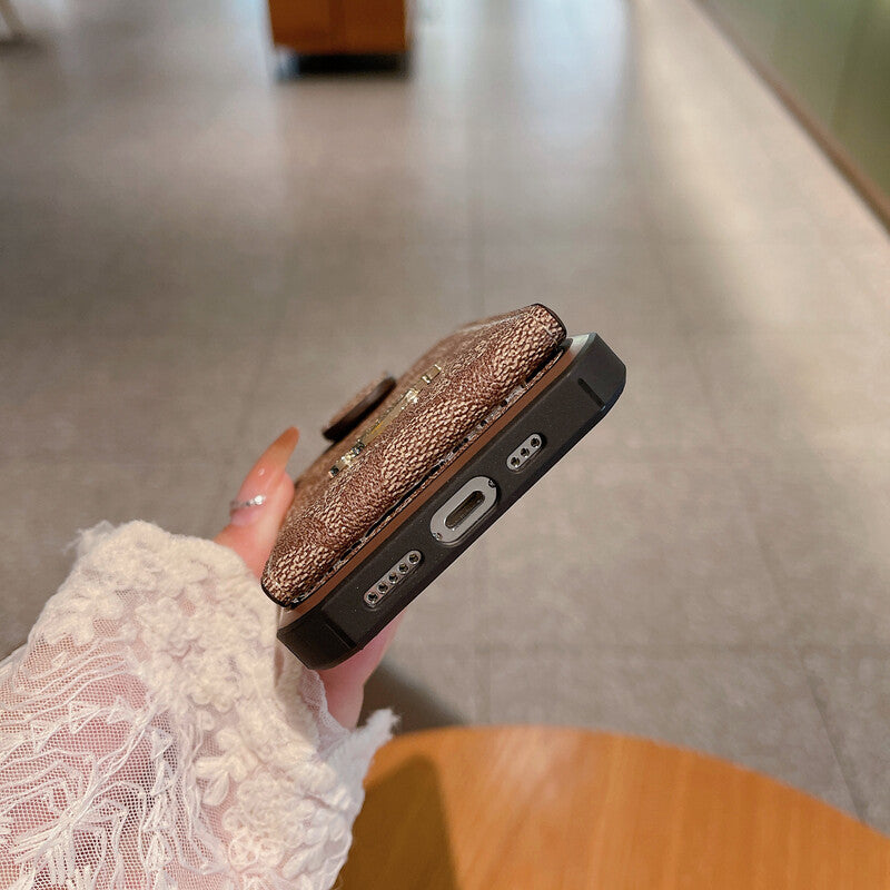 財布付きCH iPhoneケース -LBK241416