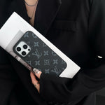 クラシックなMonogramイエロー柄 iPhoneケース-OKLV001