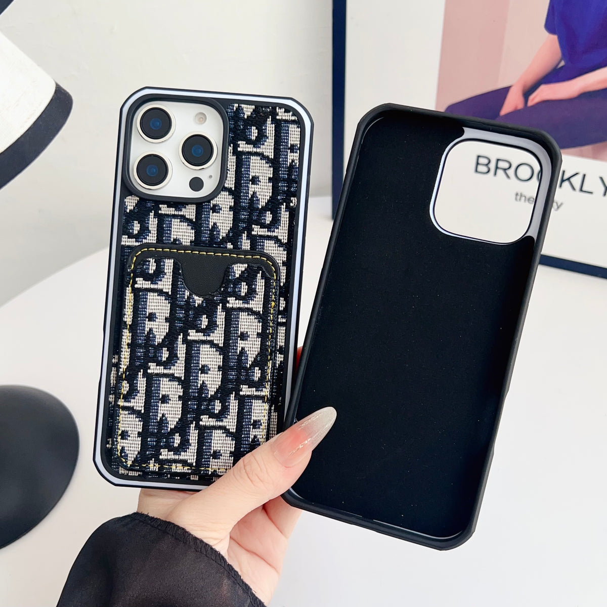 CDクラシック 財布一体型 iPhoneケース-OKCD002