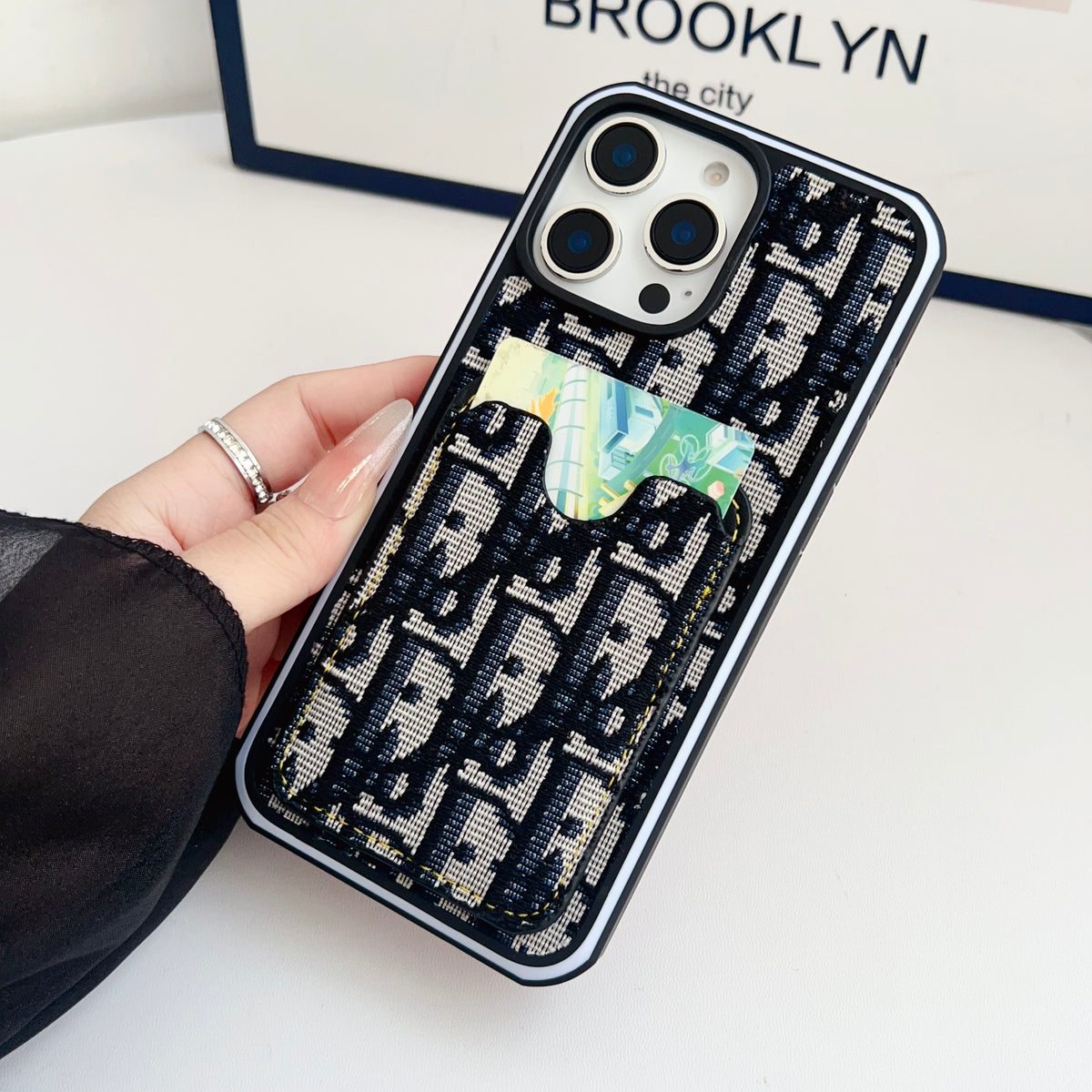 CDクラシック 財布一体型 iPhoneケース-OKCD002