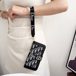 上品CD ウォレットフォールド式 iPhoneケース 黒-OKCD001