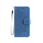 レザーパープルのiPhoneケース 手帳型カードホルダー-CCB240706