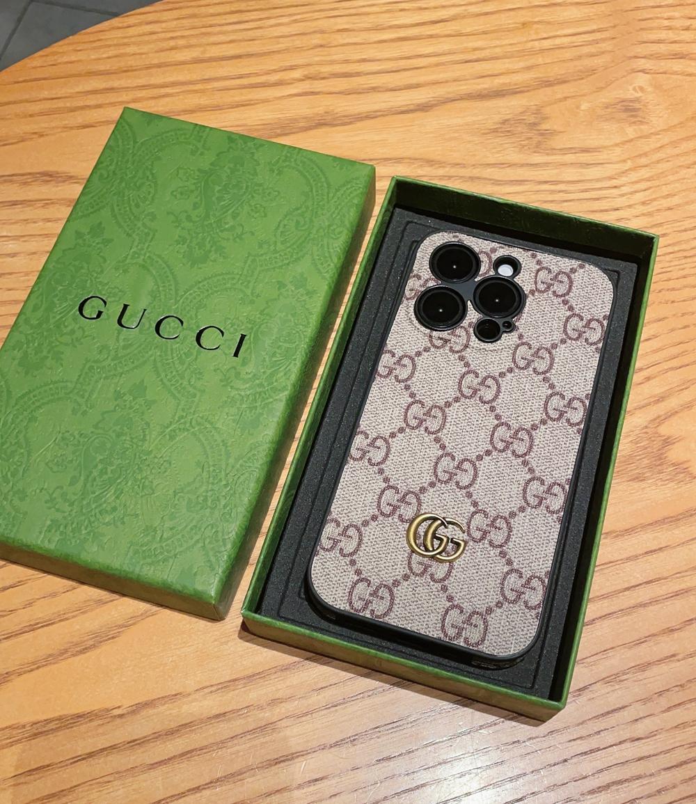 クラシックレザーGG iPhoneケース -LG240523