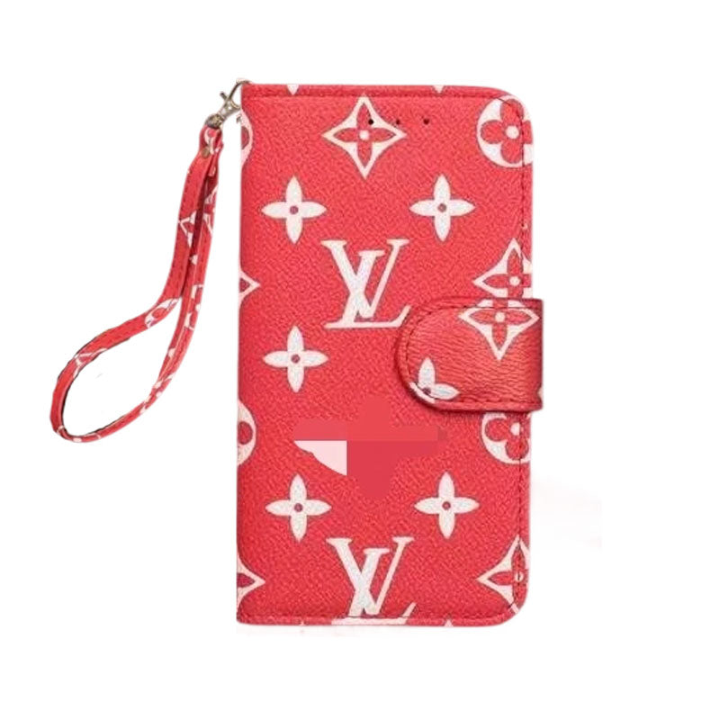 クラシックフォリオ モノグラム iPhoneケース 大きな印刷(ウォレット&ストラップ付き/ビッグプリント)-OKLB001