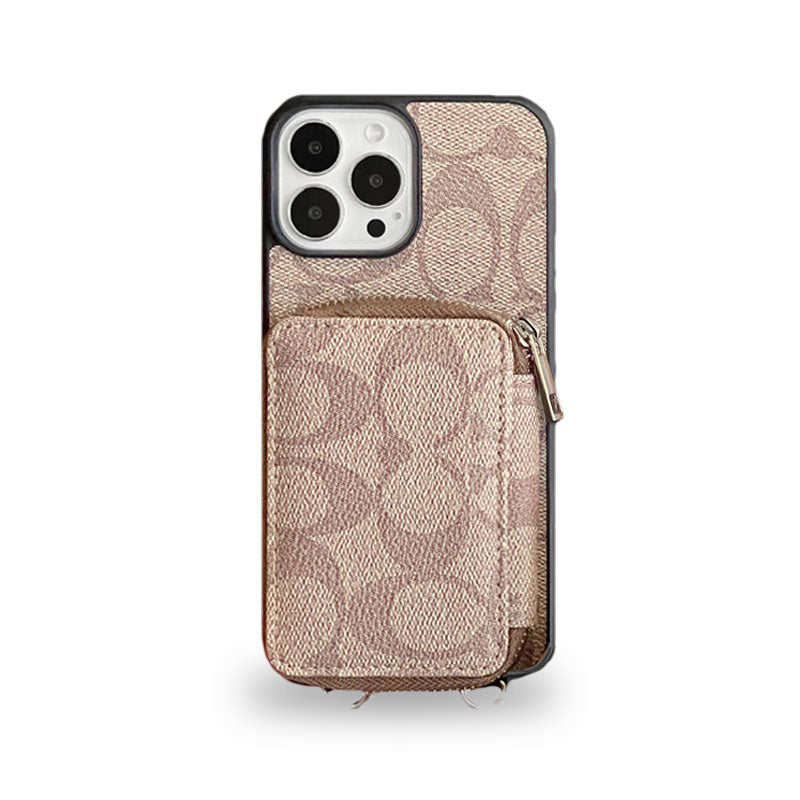 CH iPhoneケースジッパー付き財布-LQB241412