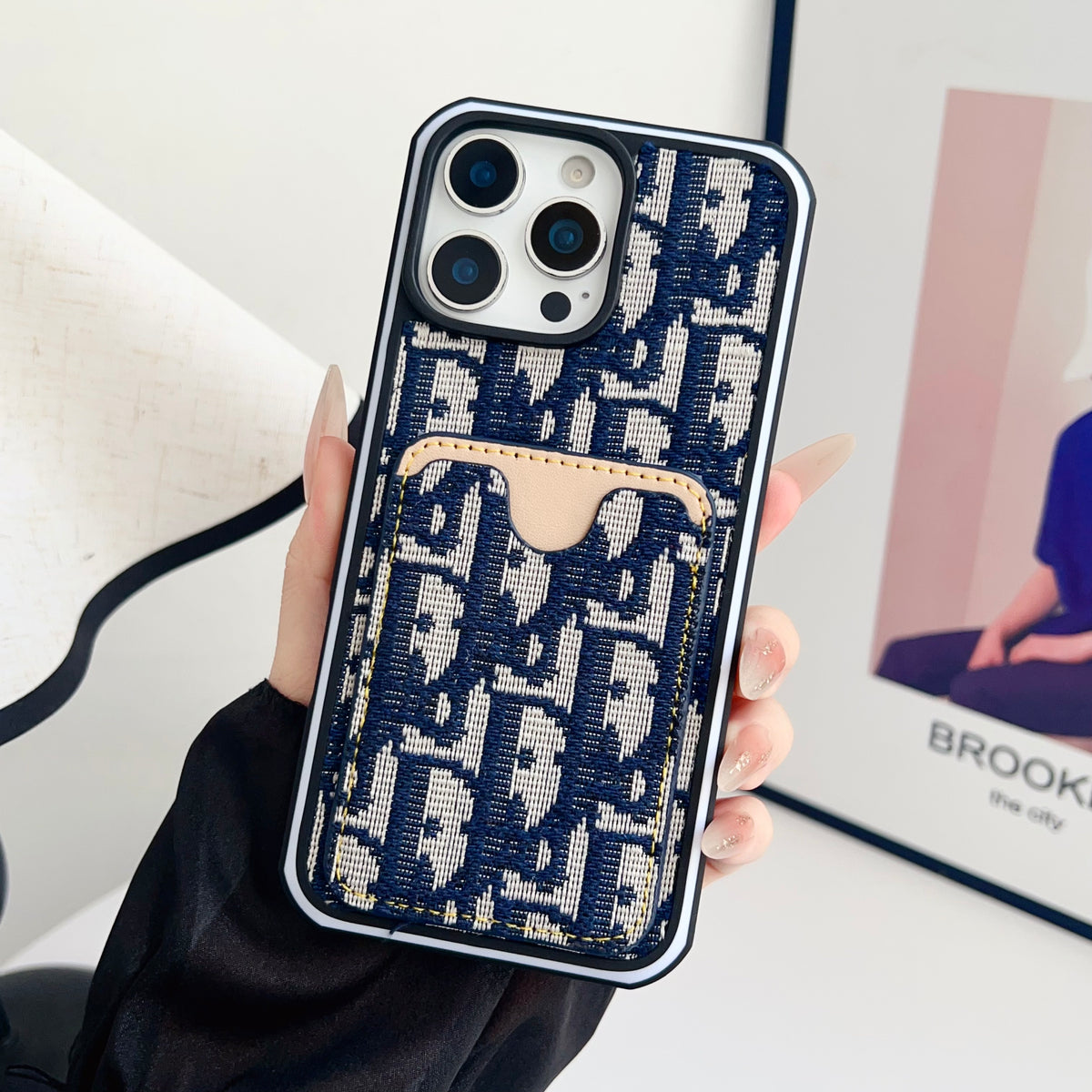 CDクラシック 財布一体型 iPhoneケース-OKCD002