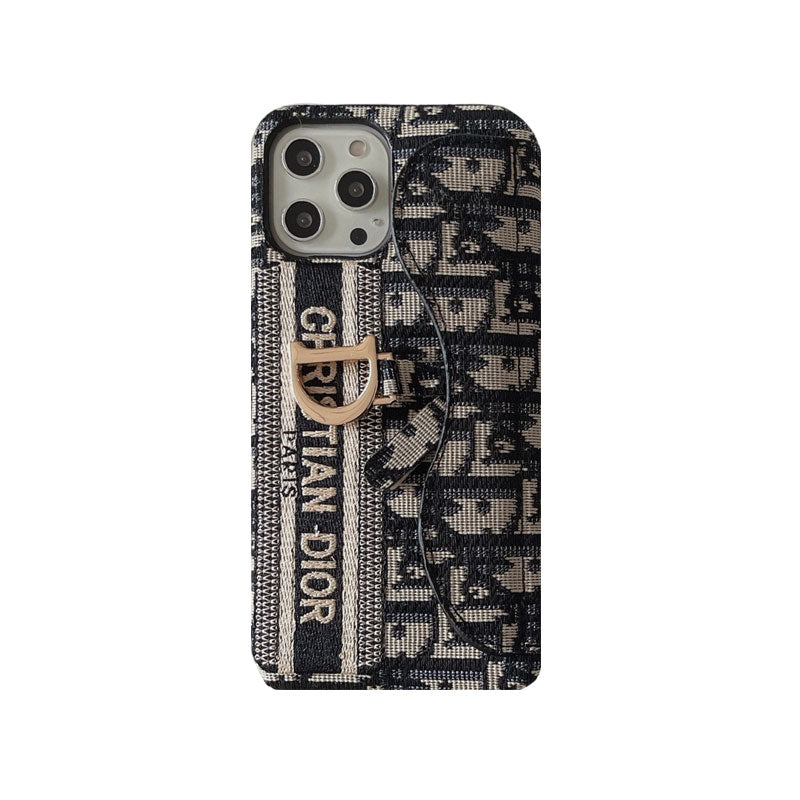 CDグレーiPhoneケース-カードケース-KKY240115