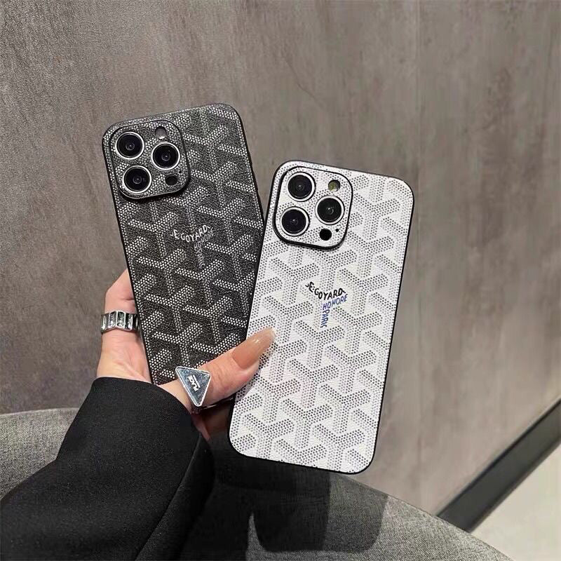 高級なGDホワイト iPhoneケース-OKGD002