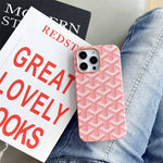 GDピンク革のiPhoneケース(Magsafe)