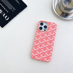 GDピンク革のiPhoneケース(Magsafe)