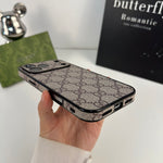 クラシックのMonogram iPhone ケース茶色 - OKLV0113