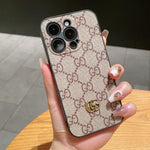 クラシックレザーGG iPhoneケース -LG240523