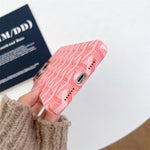 GDピンク革のiPhoneケース(Magsafe)