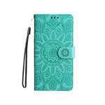 Cレザー青いiPhoneケース　手帳型カードホルダー-XYH241415