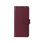 手帳型茶色のレザーiPhoneケース カードホルダー(Magsafe) -YYT251531