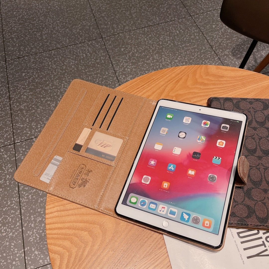 高級のCHiPadケース 茶色 - OKCH068