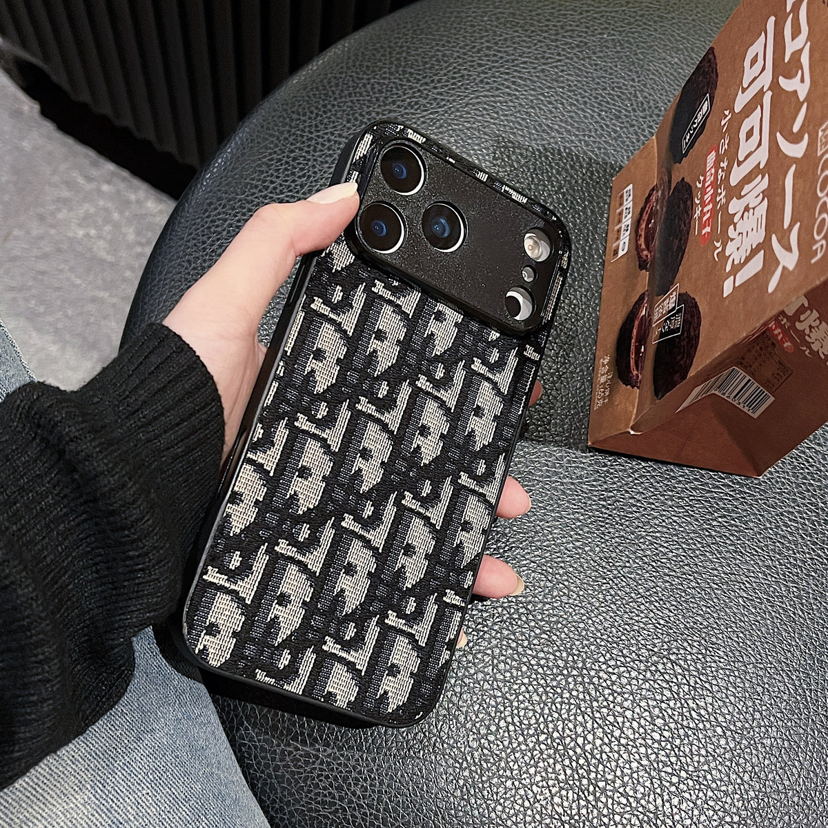 高級感のあるなCD iPhoneケース-OKCD002