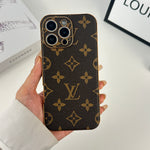 上質なMonogramiPhoneケース大きな印刷-OKLV015