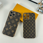 上質なMonogramiPhoneケース大きな印刷-OKLV015