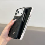 エレガントなCCブラック iPhoneケース-OKCC001