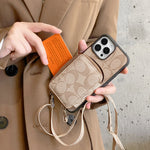 CH iPhoneケースジッパー付き財布-LQB241412