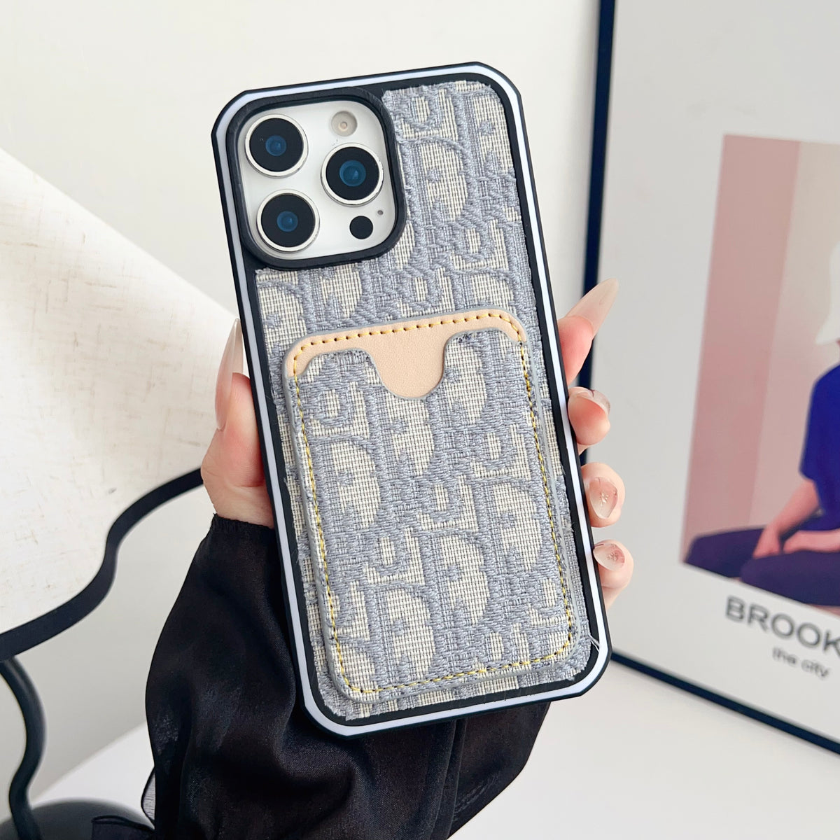 CDクラシック 財布一体型 iPhoneケース-OKCD002