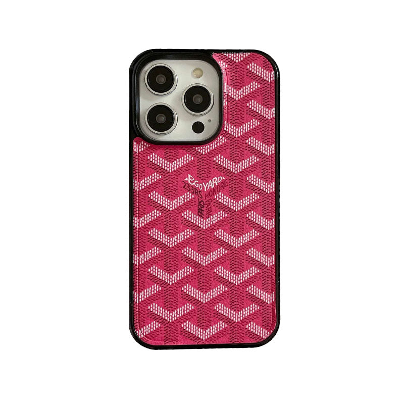 GD革のiPhone ケース黒（Magsafe）-CXK241423